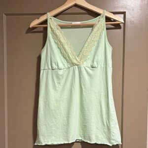 ALLOY Y2K Mint Green Tank